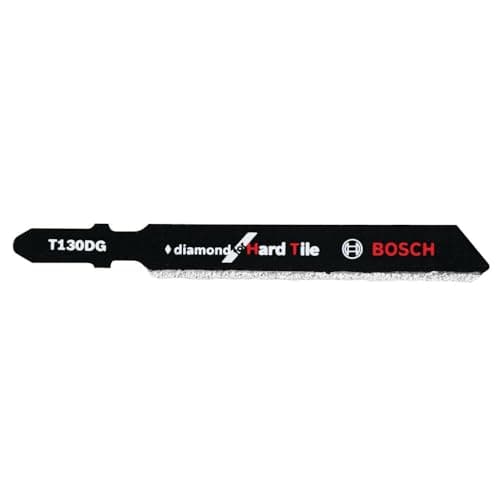 Image of Bosch T130DG 1-Piece 3-1/4 In. 30 Grit Diamond for Hard Tile T-Shank Jig Saw Blades