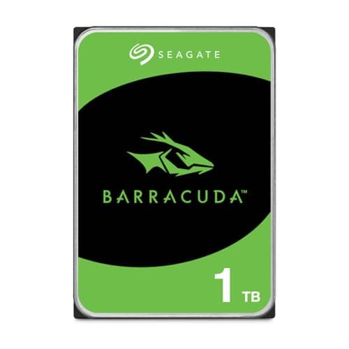Image of Seagate Barracuda 1 TB Internal Hard Drive HDD, 3.5 Inch, 7200 U/Min, 64 MB Cache, SATA 6 Gb/s, Modellnr.: ST1000DMZ14