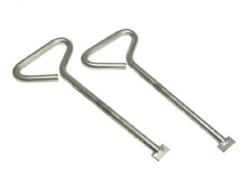 Image of Monument Mlk12 Manhole Cover Lift Keys (Pack of 2) - 12in