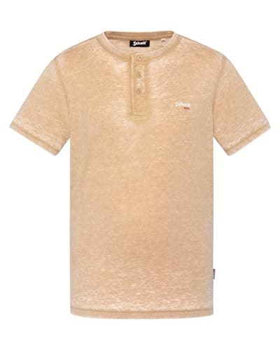 Image of Schott NYC Men's T-Shirt, Beige, S