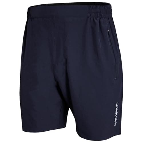 Image of Calvin Klein Mens Versa Lightweight Shorts - Navy/Silver - L