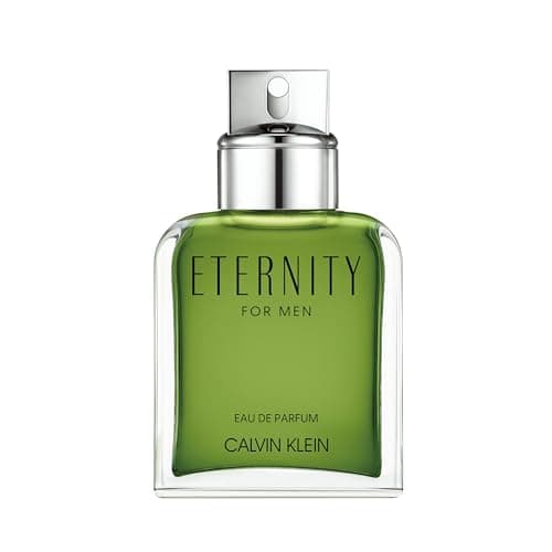Image of CALVIN KLEIN Eternity - Eau de Parfum for Men - Woody Fragrance with Notes of Sage, Majestic Cypress and Suede Accord - High Longevity - 100ml
