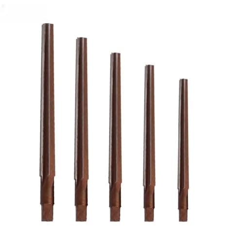 Image of 5PCS HSS Alloy Steel Taper Pin Hand Reamer Set, 1:50 Conical Degree Manual Pin Reamers with 3/4/5/6/8mm Sizes for CNC Machine Tools