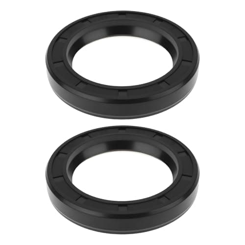 Image of OTOTEC 2pcs 1-3/8" x 2" x 5/16" Transmission Input Shaft Seal 35x51x8mm Compatible with Massey Ferguson T20 TE20 TEA TED TEF