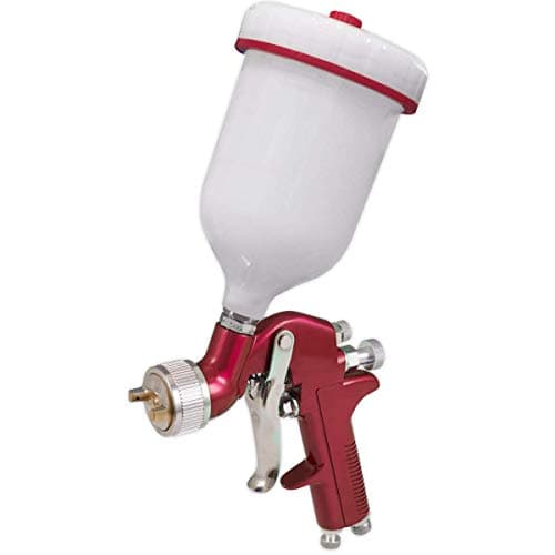 Image of Sealey Gravity Feed Spray Gun 1.4mm Set-Up S714G, Silver