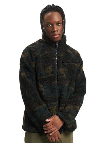 Image of Brandit Teddyfleece Jacket, color: woodland, size: M