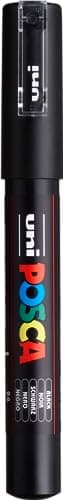 Image of Uni-Ball 17897000 Posca Extra Fine Bullet Tip Marker - Black PC-1M