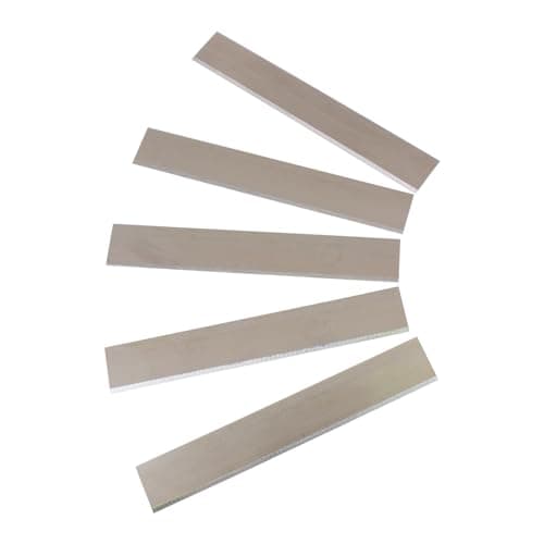 Image of ProDec Advance 5 Pack 6 inch Heavy Duty Double Thickness Hardened Steel Replacement Scraper Blades Compatible with ProDec Titan Scraper and Other 6 inch Scrapers for Maximum Power