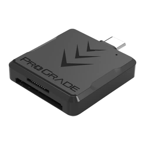 Image of ProGrade Digital SDXC and microSDXC Dual-Slot Mobile Card Reader USB-C 3.2 Gen 2 (PGM0.5)