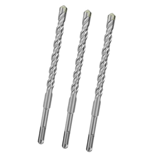 Image of hsawbit SDS Plus Hammer Drill Bits 5mm x 160mm x 3, SDS Masonry Dill Bit Cross Tip Carbide Drill bit for Brick Walls, Concrete, Stone
