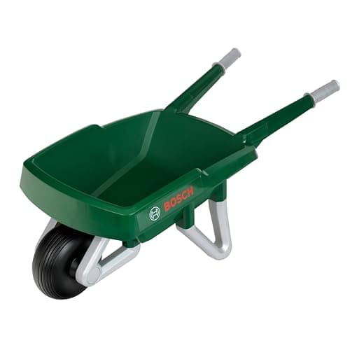 Image of Theo Klein 2715 Bosch Garden Wheelbarrow, Sturdy Wheelbarrow for Little Gardeners, Ideal As A Garden Toy & for Outdoor Activities, Anti-UV, Toy for Children Aged 18 Months and Up