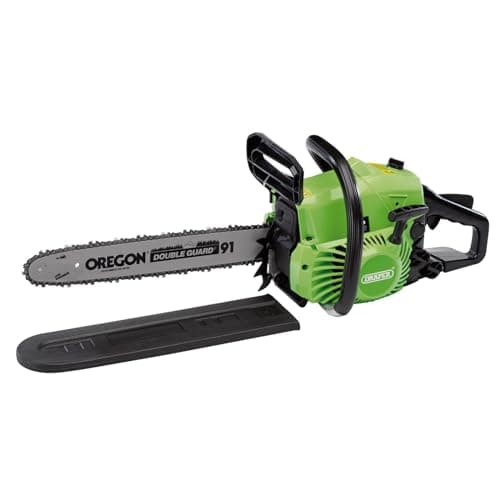 Image of Draper 02567 Petrol Chainsaw with Oregon® Chain and Bar, 400mm, 37cc