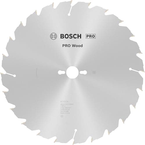 Image of Bosch 1x PRO Wood Longlife Circular Saw Blade for Corded Table Saws (for Softwood, Hardwood, Ø mm, Professional Accessory Table Circular Saw)