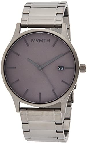 Image of MVMT Analogue Quartz Watch for Men with Grey Stainless Steel Bracelet - D-MM01-GR