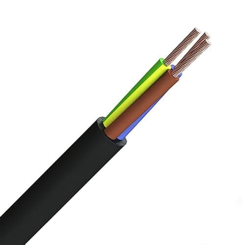 Image of H07RN-F Heavy Duty Rubber Flexible Cable - Various Sizes & Cores (3 Core 2.5mm, 10 mtr)