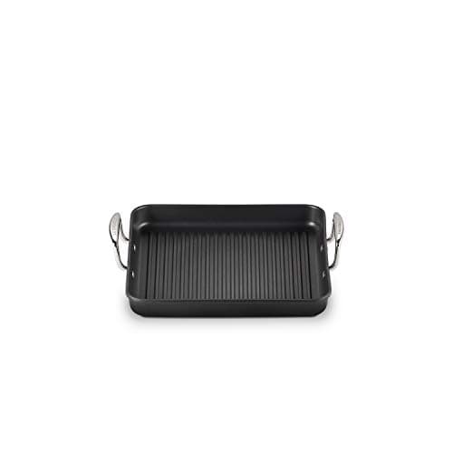Image of LE CREUSET Toughened Non-Stick Square Grill Pan, 28 cm, 52102280010201