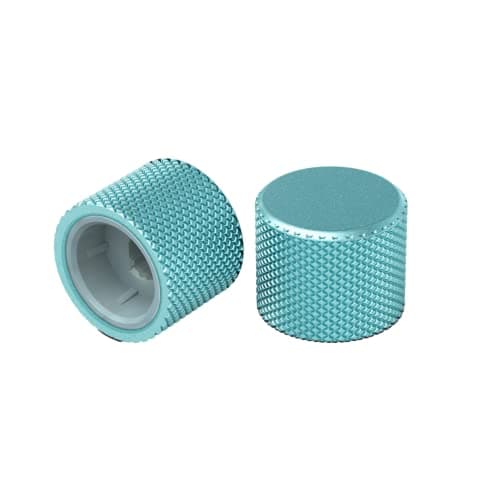 Image of Glorious Gaming Rotary Knob - for GMMK PRO Keyboard and GMMK Numpads, Look & Feel, Aluminium, Easy Assembly, 9 Colour Options - Aqua Blue