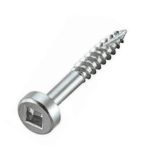 Image of E.P.H. Pocket Hole Screws, No.6 x 25mm, Pack of 250, Fine Self-Cutting Thread, Square Drive, For Hardwoods, EPHS625250F