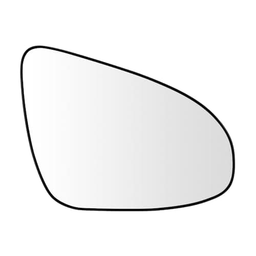 Image of SENZEAL Wing Mirror Glass Heated Driver Side for Peugeot 108 Citroen C1 Toyota Aygo 2014-2022 1612467680 1612467780 (Right)