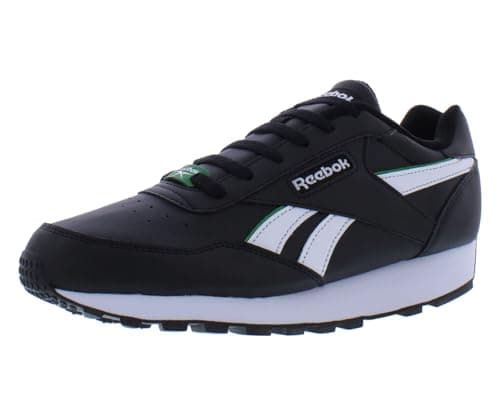 Image of Reebok Rewind Run Sneaker Collection, Black/White, 11.5