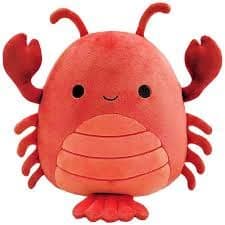 Image of Squishmallows Kellytoy Sea Life Squad Plush Toy (8" Lorono The Lobster)