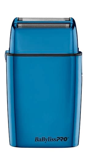 Image of BaBylissPRO FoilFX Cordless double foil metal shaver Blue