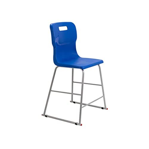 Image of Office Needs Direct Titan T61 School Lab High Chair Size 4 Age 7-9 Years Blue MIN ORDER 6