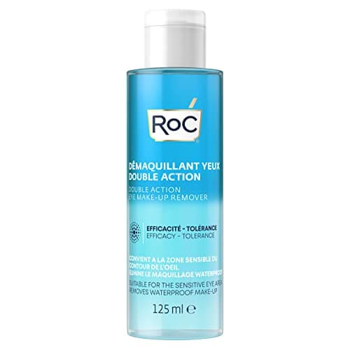 Image of RoC Eye Make-Up Remover - Double Action | Water & Oil Based, Dissolves Waterproof Formulas | 125 ml