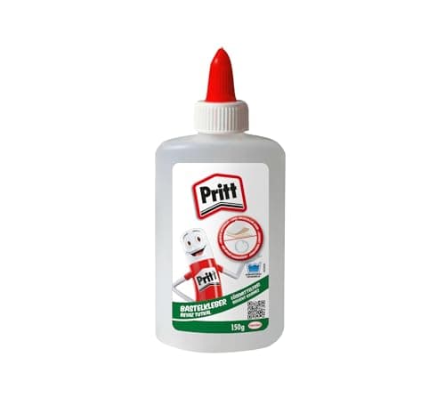 Image of Pritt Craft Glue, Transparent Drying All Purpose Glue for Home, School or Office, White Craft Glue for Kids 150g