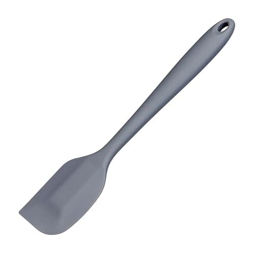 Image of Tala Silicone Flat Spatula in Grey Colour 27 cm, Heat Resistant up to 240 Degrees and Ideal for Serving All Tasks of Sauces and Soups, Ideal to Use with Non-Stick Cookware, Dishwasher Safe