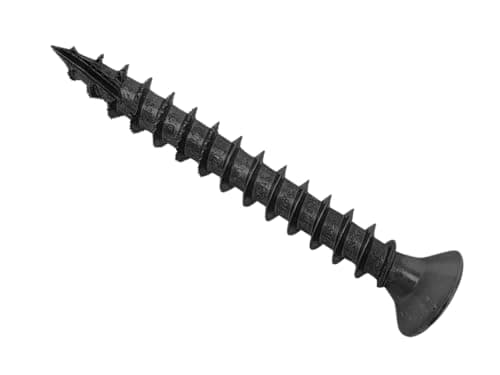Image of Forgefix Spectre™ PZ Compatible Advance Multi-purpose Wood Screw 4.0 x 40mm Box 200, black coated finish for excellent resistance to corrosion
