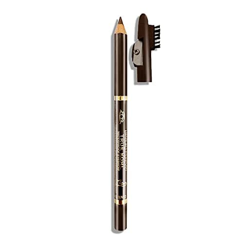 Image of Beauty Forever True Kohl Waterproof Eyebrow Pencil with Sharpener, Definer, Matte Finish, Long Lasting, Waterproof, Suitable For All Eyebrow Shapes, Natural Looks 402 Dark Brown