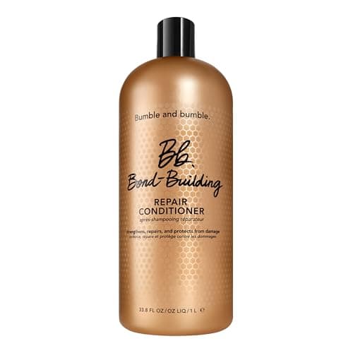 Image of Bumble and bumble. Bond-Building Hair Repair Conditioner | For Damaged Hair | Color Safe | Anti Frizz + Adds Shine | Curly, Wavy, Straight, 1000 ml