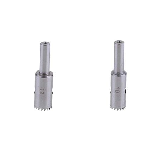 Image of 2 Pcs Dia 10mm/12mm Hole Saw Buddha Beads Solid Carbide Ball Cutter Woodworking Tools Wooden Beads CNC Wood Cutting Drill Bits