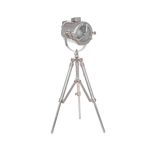 Image of Pacific Lifestyle Nickel Searchlight Table Lamp