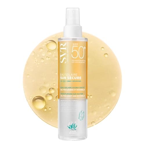 Image of SVR SUN SECURE Sun Water - Face and Body Sunscreen SPF 30, Oleo-Water Spray for Hypersensitive Skin, Invisible Finish, Reef-Safe, All Ages, 200ml