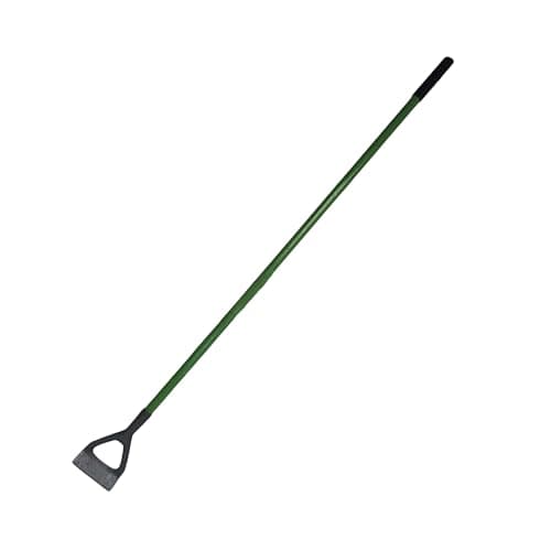 Image of Carbon Steel Dutch Hoe Long Handle Garden Hoe 146cm Steel Handle Landscaping Tool Hardened Blade for Weeding Digging & Cultivating Soil & Lawn Maintenance