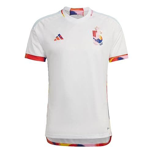 Image of adidas Adult Belgium Away Jersey 2022/23 HK5034 White