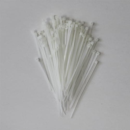 Image of Schneider Electric Thorsman Cable Ties, Pack of 100, Made of Polyamide, 100 x 2.5 mm, Clear Colour, Various Sizes, Smooth Rounded Edges, Super Durable, Self-Locking Cable Ties for Cable Management