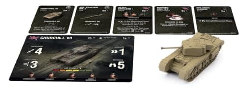 Image of Gale Force Nine World of Tanks: Miniatures Game Wave 5 Tank - British (Churchill VII), Multi