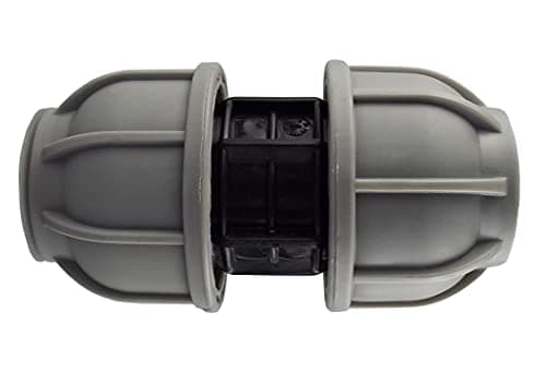 Image of MDPE Compression Water Pipe Fittings/connectors,Straight Joiners (32mm-32mm Joiner)