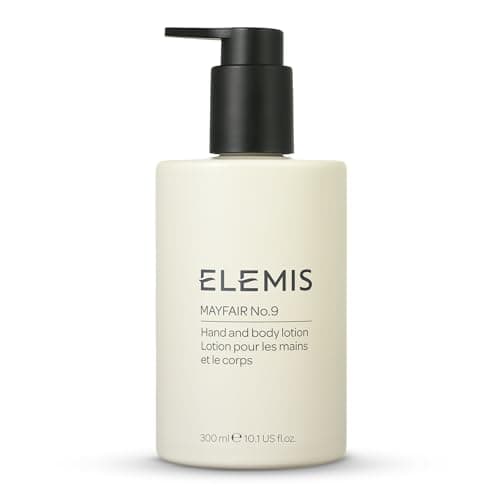 Image of ELEMIS Mayfair No.9 Hand & Body Lotion 300ml - Luxurious Moisturizing Lotion, Nourishes & Softens Skin, Lightly Scented with Floral Notes, for Daily Hydration