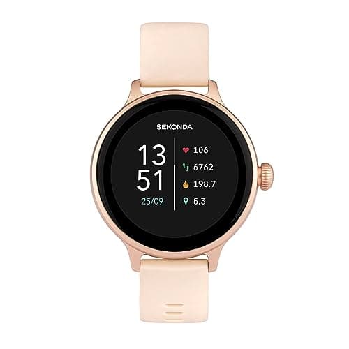 Image of Sekonda Connect Smart Watch 40mm with Pink Silicone Strap 40623