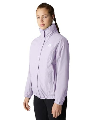 Image of The North Face - Women's Resolve Jacket - Waterproof and Breathable Hiking Jacket- Icy Lilac, XS