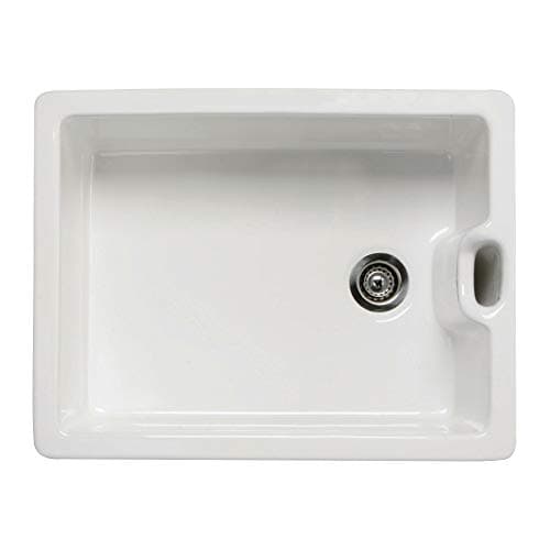 Image of RAK Ceramics Gourmet Sink 8 Reversible 1.0 Bowl White Ceramic Belfast Kitchen Sink