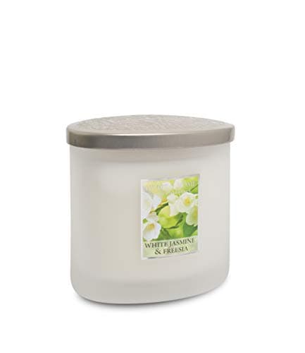 Image of Heart & Home Twin Wick Ellipse Candle (White Jasmine & Freesia)