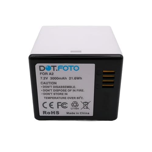 Image of Dot.Foto A2 (VMA4410) Premium 7.2v / 3000mAh Rechargeable Battery for Netgear Arlo Go (VML4030) Wireless security camera