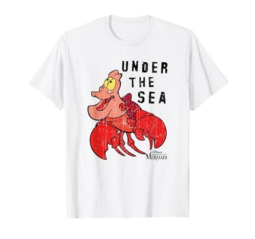 Image of Disney The Little Mermaid Under the Sea Sebastian T-Shirt