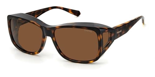 Image of Polaroid Ancillaries Pld 9016/s 086/HE HAVANA Sunglasses Unisex Polycarbonate, Standard, 62