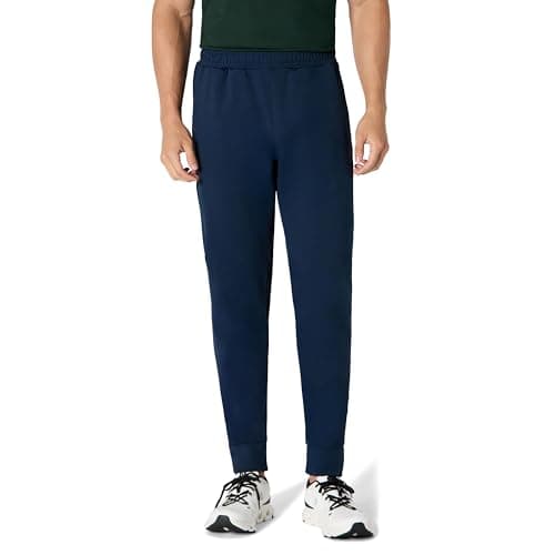 Image of Amazon Essentials Men's Performance Stretch Training Jogger Trouser, Navy, XL